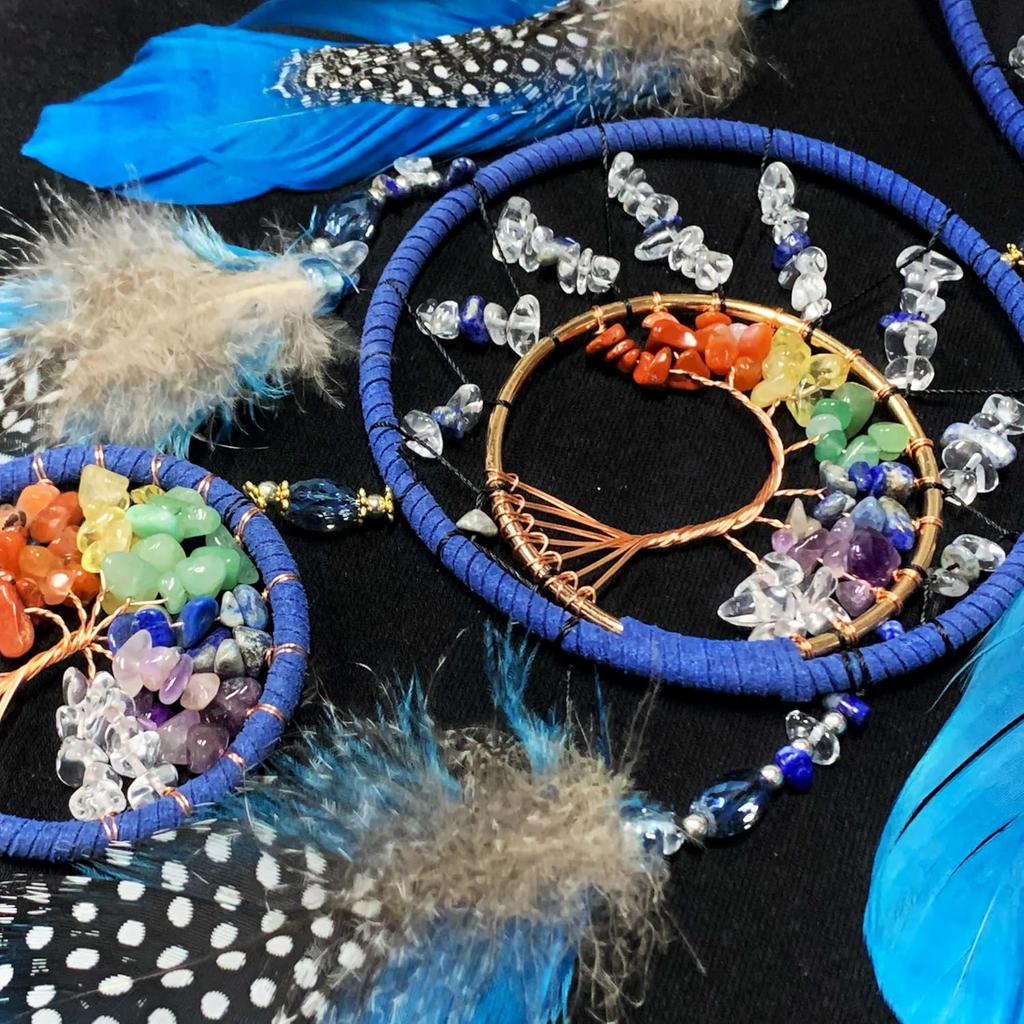 Dream Catchers for Adults,Dream Catchers Boys,Dream Catcher Wall Hangings,Crystal Tree of Life Dream Catcher,Large Moon Design Wall Hanging for
