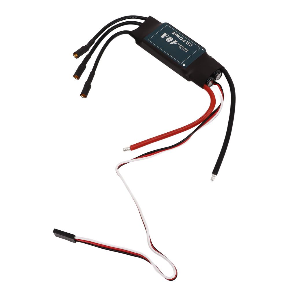 40A RC Electric Speed Controller Empty Mold Silicone Copper RC Brushless Motor ESC for Replacement