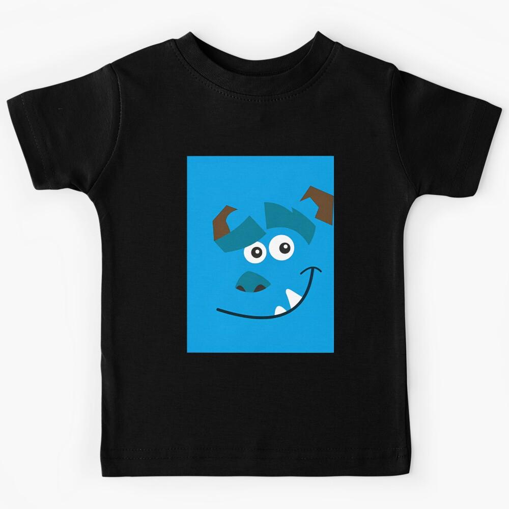 one sided blue monsters Kids T-Shirt 170