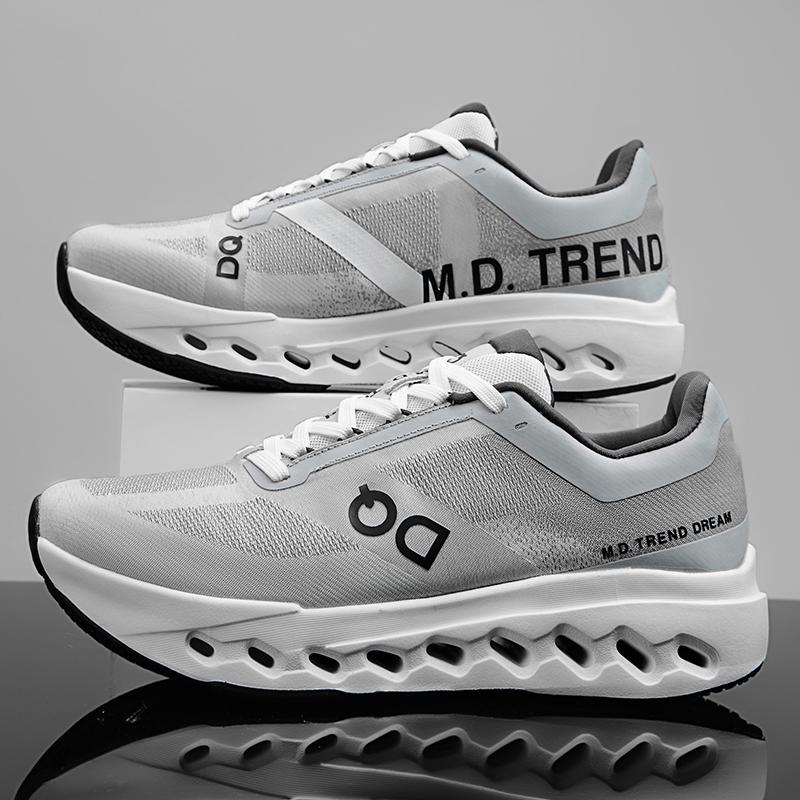 

Марафонские спортивные кроссовки Мужские Дышащие Легкие Кроссовки Удобные Атлетические Нескользящие Повседневные Кроссовки для Мужчин 45 серый