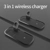 Wireless Charger for iPhone/AirPods/Apple Watch, Charging Station Stand 3-In-1 Charging Pad