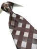 [Towergem] Extra Long Set of 2 Men's Jacquard Woven Ties XL 160cm