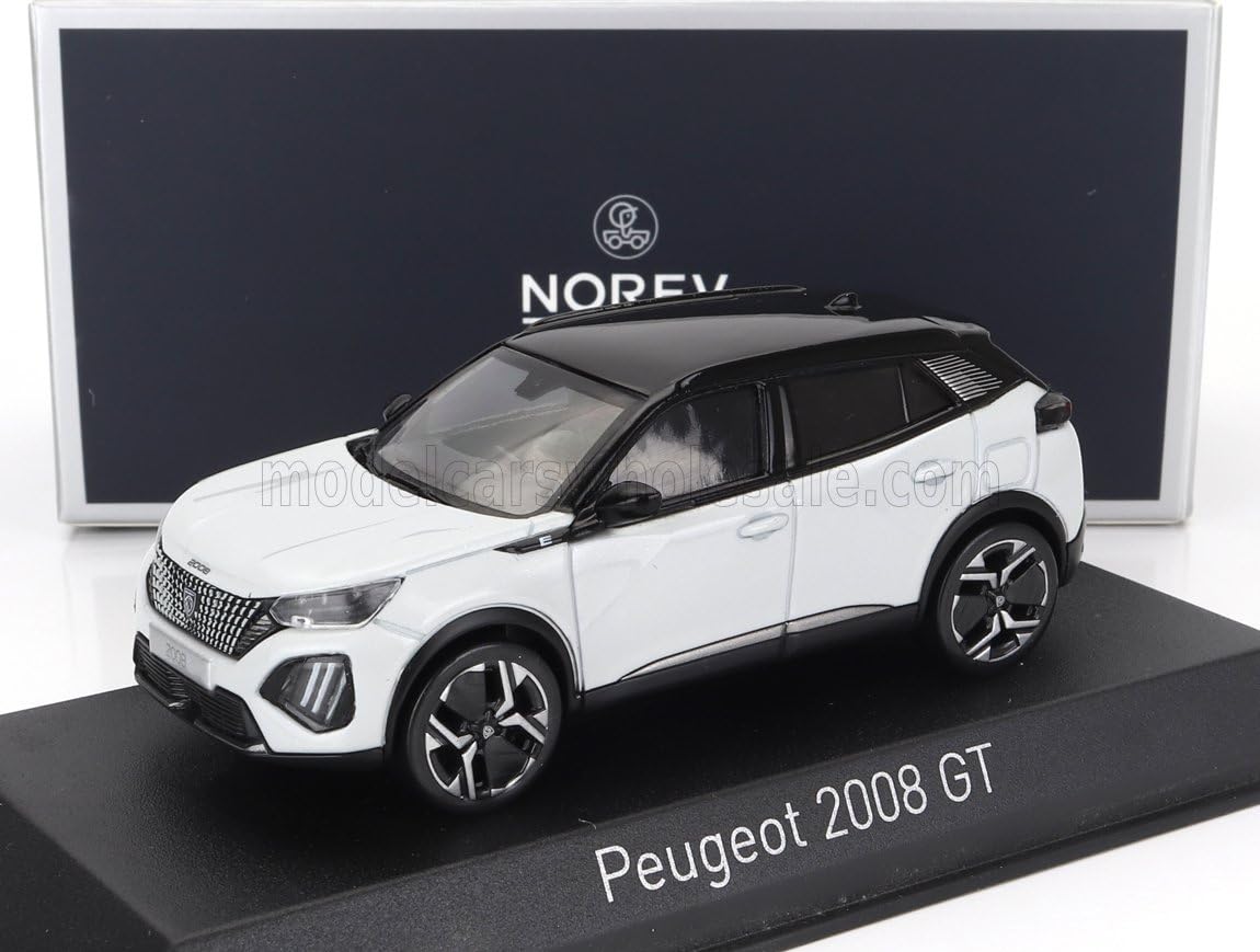 

NOREV Peugeot 2008 GT 2024 Масштабная модель автомобиля (белый) 1/43