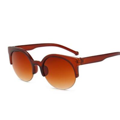 Cat Eye Women Sunglasses Retro Designer Super Round Vintage Glasses Goggles for  Polycarbonate UV4 Eyewear Adult 60mm
