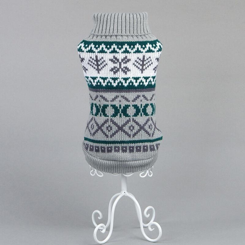 Pullover Kleidung Snowflower Welpe Hund Haustier Katze Jacke Strickpullover