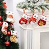 1/3PCS Christmas Glove Tableware Bag Holder Fork Spoon Pocket Cutlery Pouches