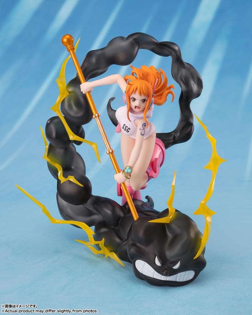 TAMASHII NATIONS Figuarts ZERO ONE PIECE [Super Fierce Battle] Nami -Thunder- Approx. 170mm PVC & ABS Pre-painted Finished Figure