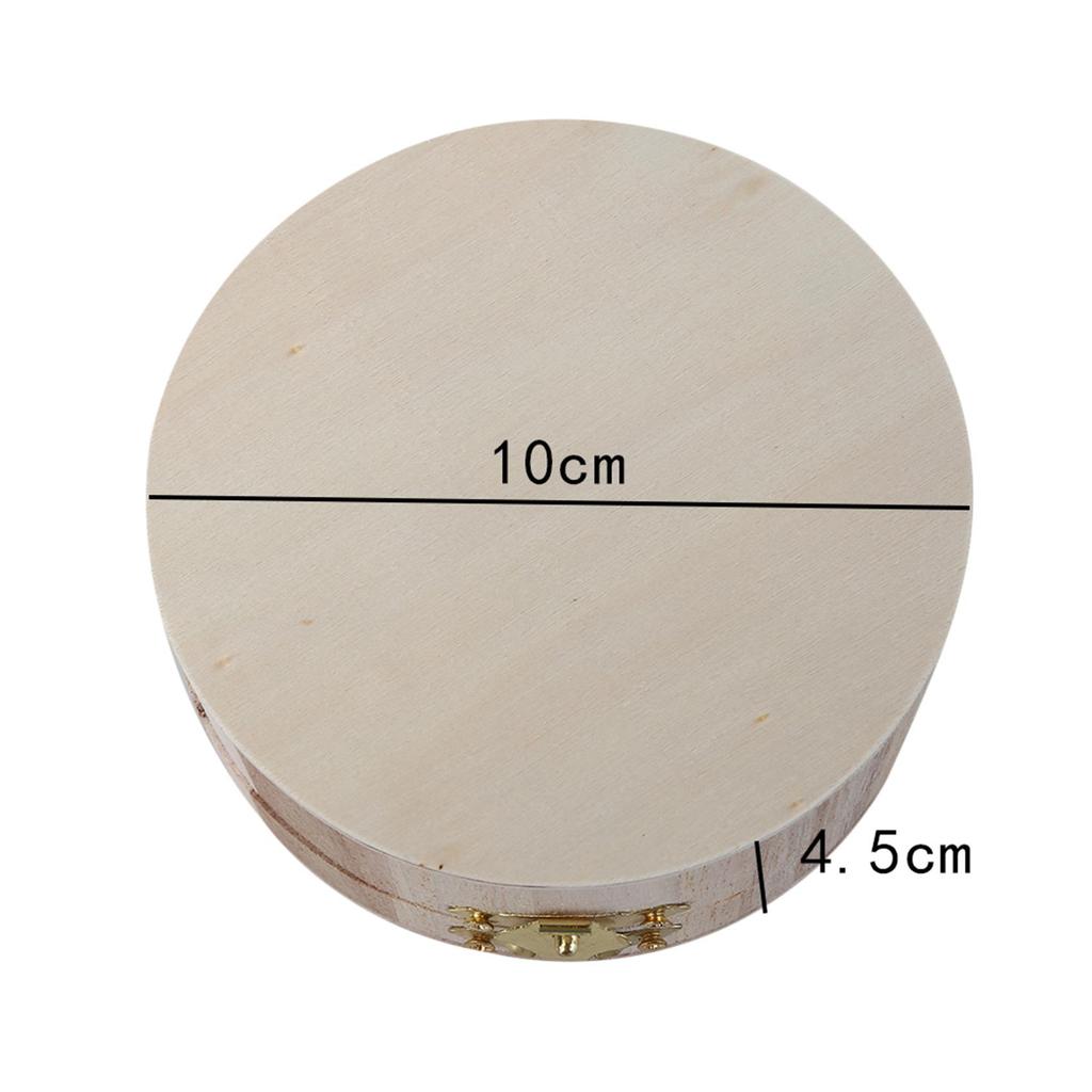 Jewelry Storage Box Wood Plain Candy Case Ring Organizer Crafts Case Exquisite Simple Soap Packaging Wooden Boxes High Quality