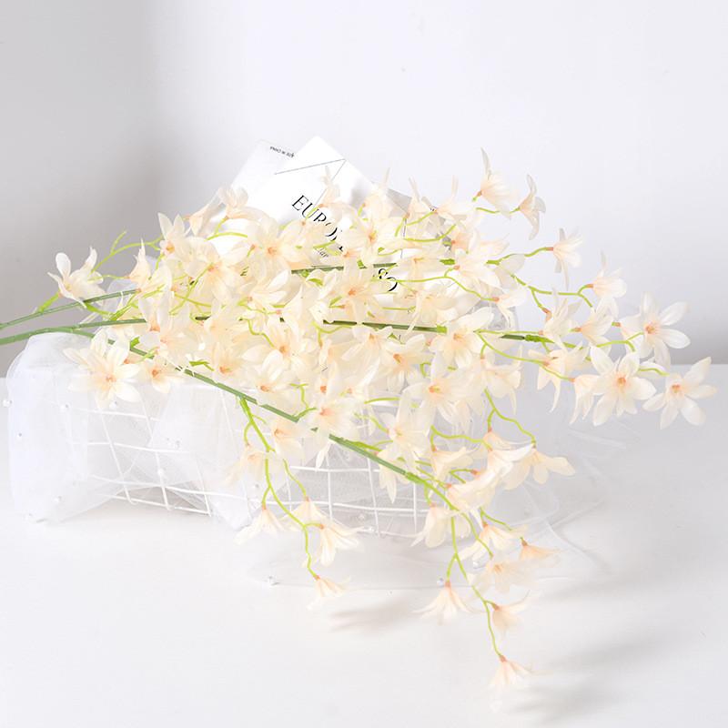 Cross Oncidium Cherry Blossom Artificial Flowers For Wedding Photography Venue