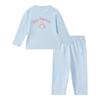 Girls' Bear Print Brushed Long Sleeve Pajama Set
