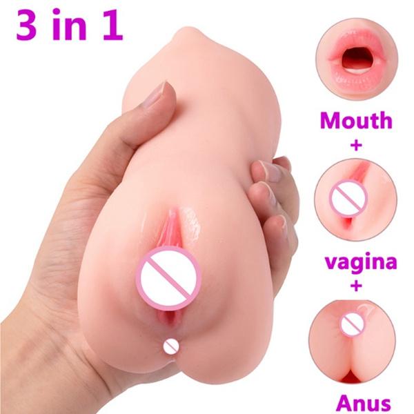 Double Point Name Mouth Masturbation Anime Airplane Cup TPE Inverted Mold Sexy Toy
