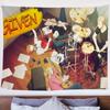Given Manga Vai Receber Anime Anime Tapestry Hanging Tarot Hippie Wall Rugs Dorm Home Decor