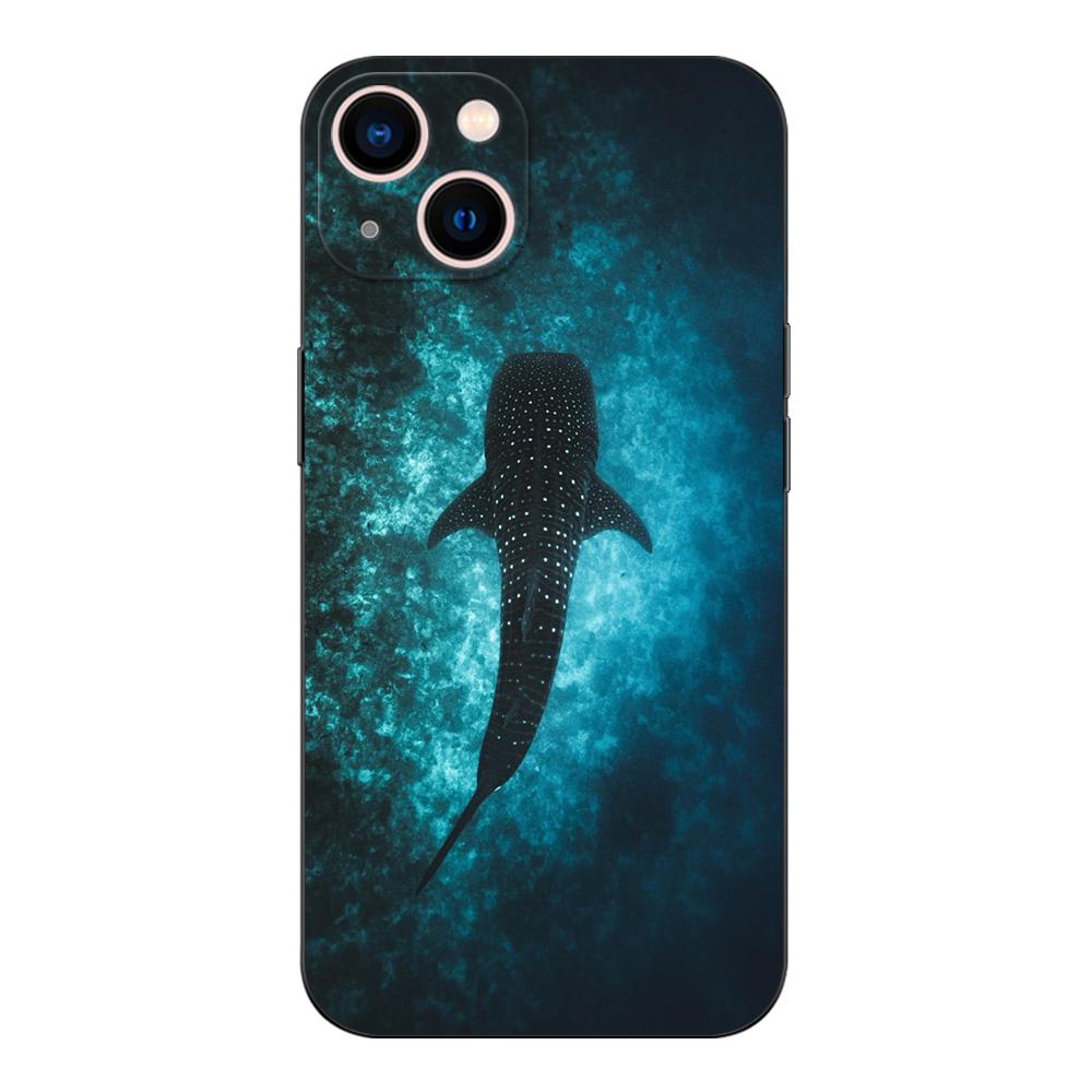 Black Tpu Case For Huawei Y9S Y6S Y8S Y5P Y7P Y8P Y7 Y5 Lite Prime 2018 Y6 2019 Cover Whale Shark