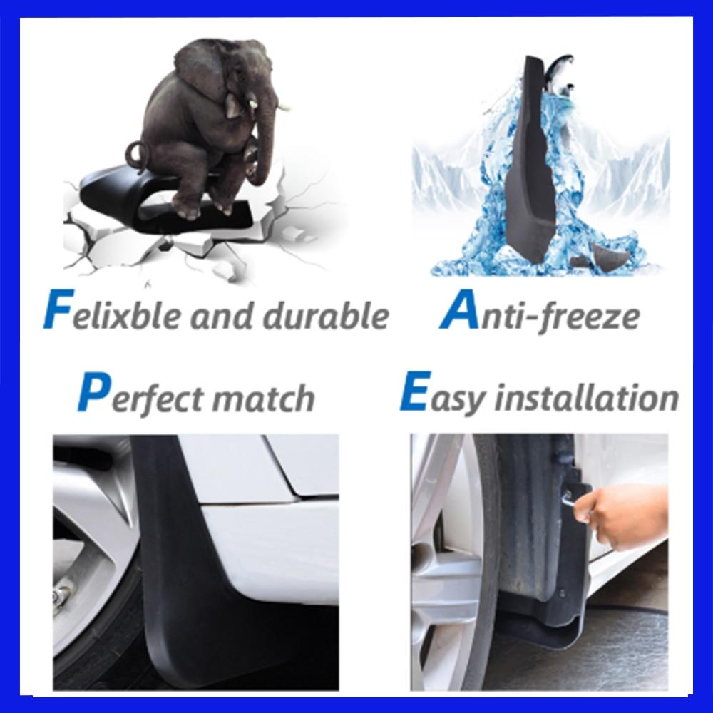 Mudguards fit for Mazda 3 BK Sedan Saloon 2004 2005 2006 2007 2008 2009 Car Accessories Mudflap Fender Auto Replacement Parts
