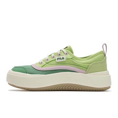 JELLYFISH Shoes Wear Resistant And Lightweight Low Top Canvas Shoes Women's Green F12W521302FGM