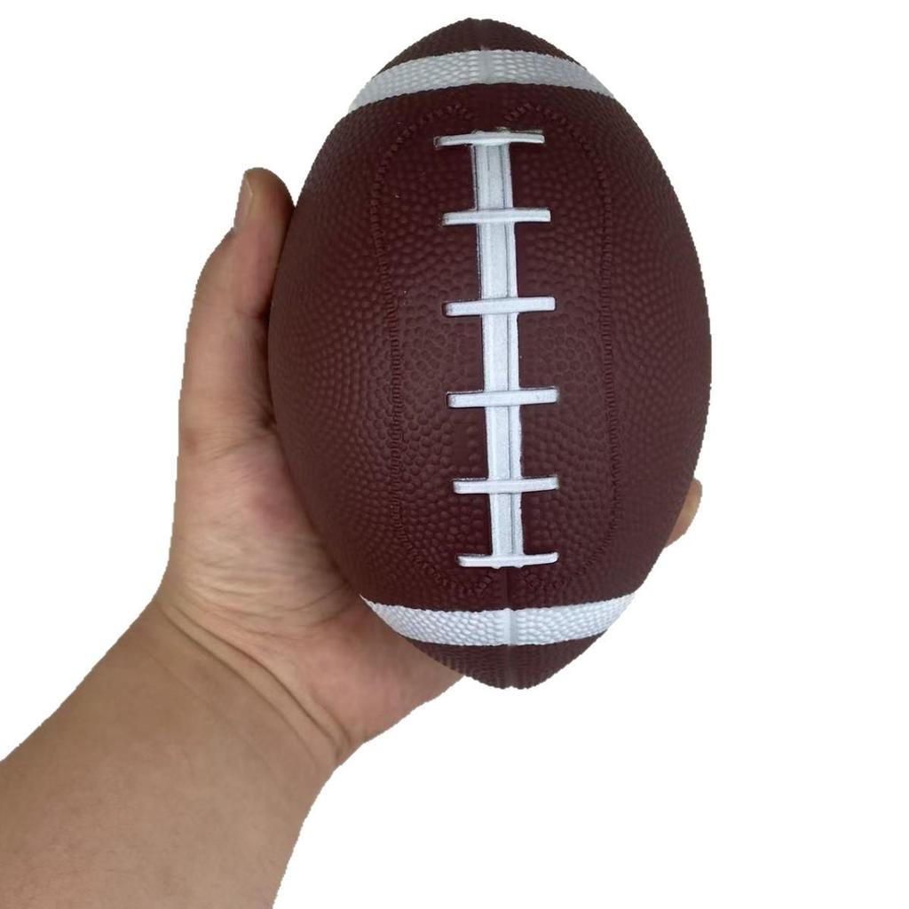 PVC Inflatable Rugby Ball for Kids - Size 3, American Style