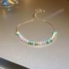 Gold-Plated Zircon Sun & Heart Bracelet: Stylish, Versatile, Elegant Light Luxury Jewelry for Women.