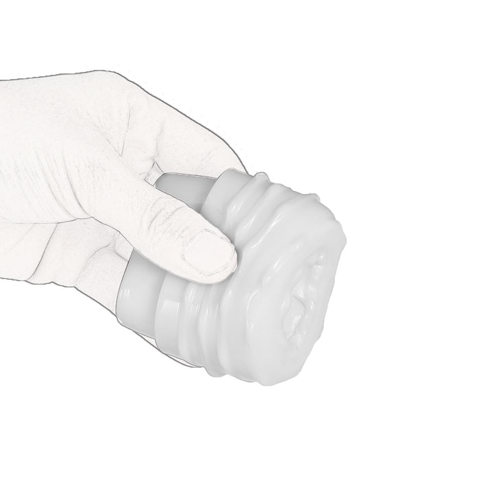 Hot Silicone Transparent Vagina Pussy Masturbation Products Men Glans Sucking Penis Pump Delayed Ejaculation Sex Toys Exerciser