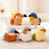 11cm Interesting Simulation Bird With Pointed Beak Sparrow Plush Toy Soft Animal Home Decoration Children'S Girl Birthday Gift