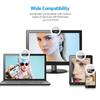 1pc Battery Powered Led Selfie Ring Light Mobile Phone Lens Lamp Adjustable Live Brightness Portable Selfie Fill Ring Light