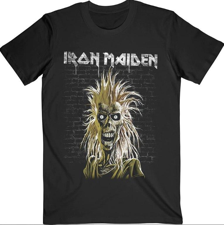Teen Boys' Cotton T-shirt Summer Casual Graphic Tee Short Sleeve iron maiden t-Shirt, iron maiden Vintage Shirt,iron maiden Eddie 40th Anniversar