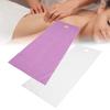 2 Stück Einweg-Bettlaken, atmungsaktiv, wasserdicht, Polyester, Massagebettbezug für Schönheitssalon(Weiß Lila )