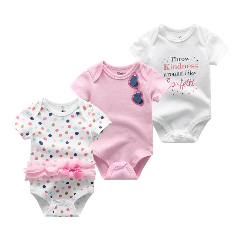Baby Clothes Infant Bodysuits Short Sleeve Toddler Clothing Boy Girls Clothes Baby Rompers Costumes