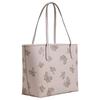 Coach City 33 Butterfly Print Tote Bag Pebble Leather Shoulder Bag Large Women tote bags Beige CCE93-SVPY1
