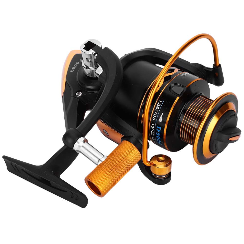 All Metal Spool Folding Rocker Arm Saltwater Spinning Wheel Fishing Reel Accessory ToolTF5000