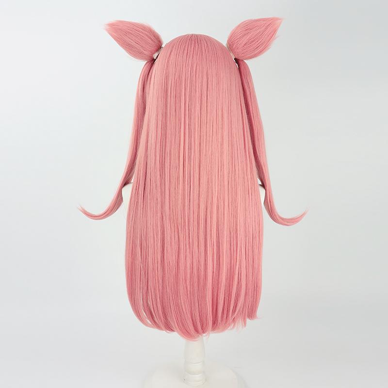 Game Anime Uma Musume Pretty Derby Agnes Digital Cosplay Wig Ears Tail Halloween Party Costume Prop Synthetic Hair Heat