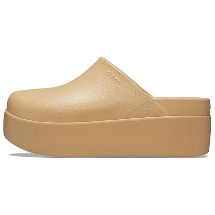 (WMNS) Crocs Dylan Platform Clog Wheat Women s 209869-209 EU 34-35