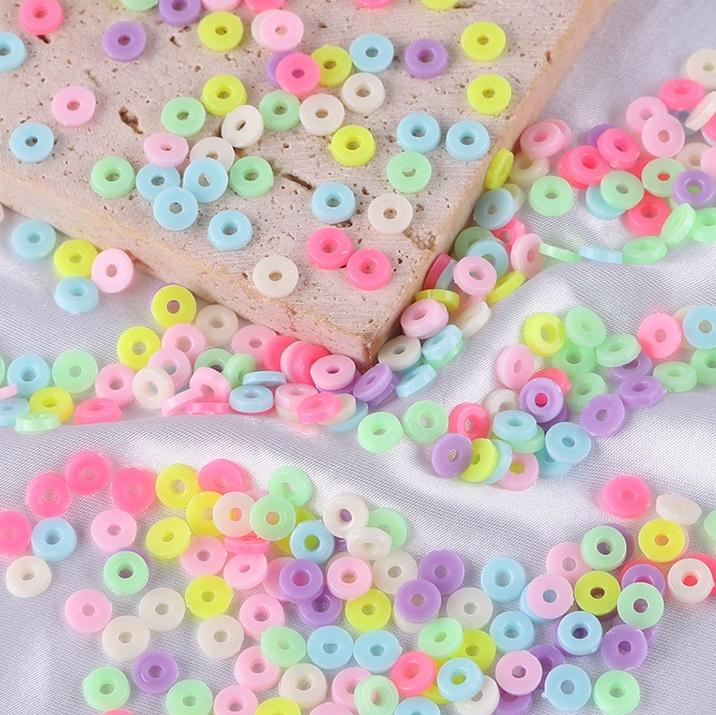 Exquisit Unique New Fashion margele acrilice 20/40/100 buc Diy Brățară Colier Mărgele distanțare libere Nou Sosire Bomboane Accesorii manuale