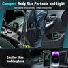 150PSI Portable Wireless Car Air Pump Mini Air Compressor with LED Light Quick Inflation Touch Screen Mini Car Tire Pump