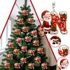 26 Letter Christmas Ornaments Set, 2D Hanging Decorations, 0.33 Thick