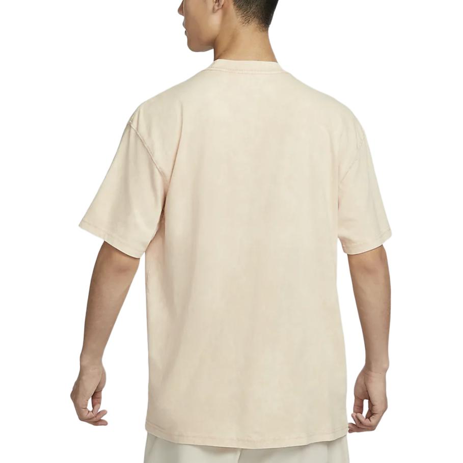 Nike Sportswear Pattern Letter Print Crew Neck Short Sleeve T-Shirt Men T-Shirts Sand-Dune-White FZ5400-110