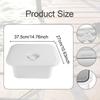Marine Deck Storage Box Container White Lockable Built in Waterproof Lightweight Fishing Tackle Box Boat Hatch Cover