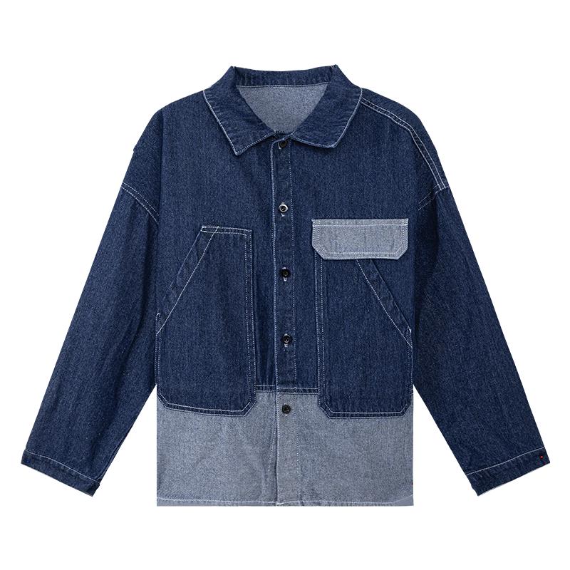 

ZuoXi Boys 2025 Autumn New Denim Jacket 160
