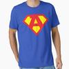 Letter A Superhero Symbol Essential T-Shirt