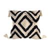 Boedia Quality Modern Throw Pillow Covers Tufted Tassel Bohemian Style Cushion Case Pillowcase Decoration for Home 45x45cm