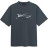 New MLB New York Yankees Basic Collection SS25 T Shirt Unisex Gray Blue 3ATSB6853-50GRD