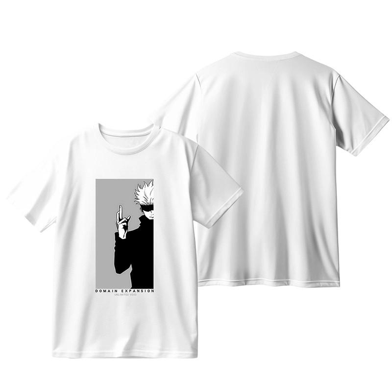 Jujutsu Battle New Magic Asura Anime Peripheral Japanese Pure Cotton Printed Unisexs and Unisexs Personalized Casual Tshirt