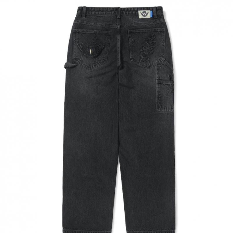 Thisisneverthat Gd Lightning Denim Carpenter Pant Black
