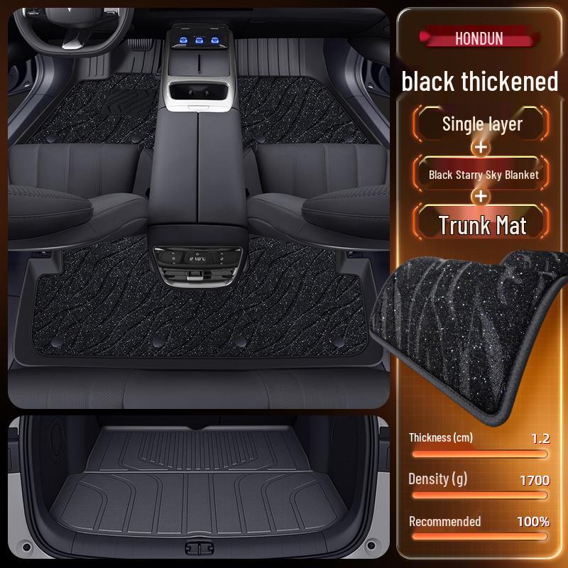 Deep Blue L07 TPE2025 5-Seater Car Floor Mat Set - Interior Carpet Accessories