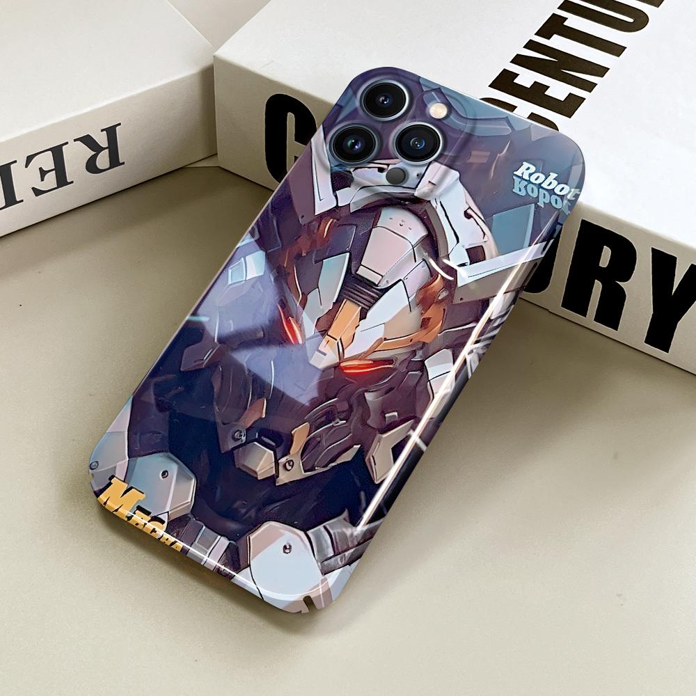 Komplexní filmový kryt na telefon s kresleným módním designem, tvrdý plášť s plným krytem a ochranným pouzdrem pro iPhone, Samsung, Xiaomi, Poco, Redmi, Huawei, Honor