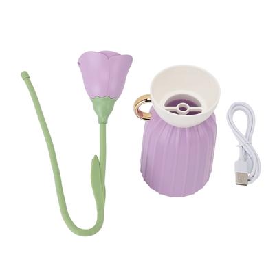 Lampă de Masă Floare Protecție Ochi Dimmabilă 3 Temperaturi de Culoare Gât de Lebădă Flexibil Lumină de Noapte LED