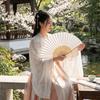 Wear Resist Folding Fan Cooling Tool Bamboo Hand Fan Fashionable Silk Hand Fan  Festival Party