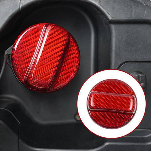Toyota Carbon Fiber Interior Fuel Tank Cap Decor