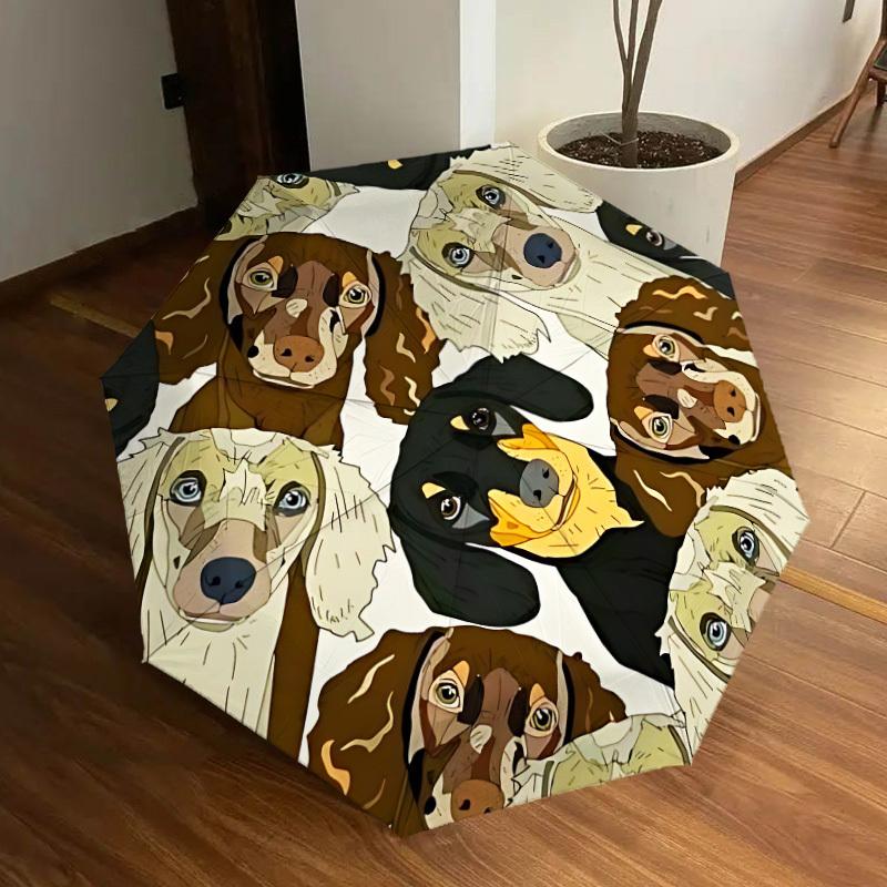 

1pc Dogs, Canine Automatic Open/Close Umbrella, Formal Events - Ideal Gift for Family or Friends, Outdoor Accessory yy251211159