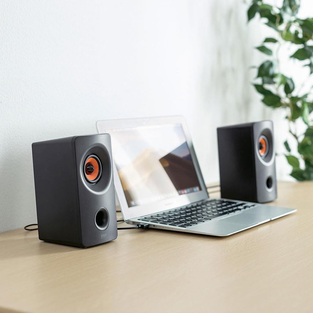 Sanwa Supply multimedia speaker Bluetooth-enabled 3-way MM-SPBT3WAY