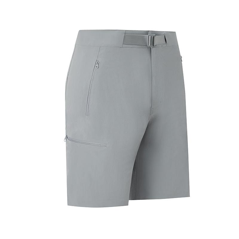 

Summer men s quick-dry casual shorts, outdoor sports knee-length pants, breathable ice silk work pants, versatile commuter pants 4XL